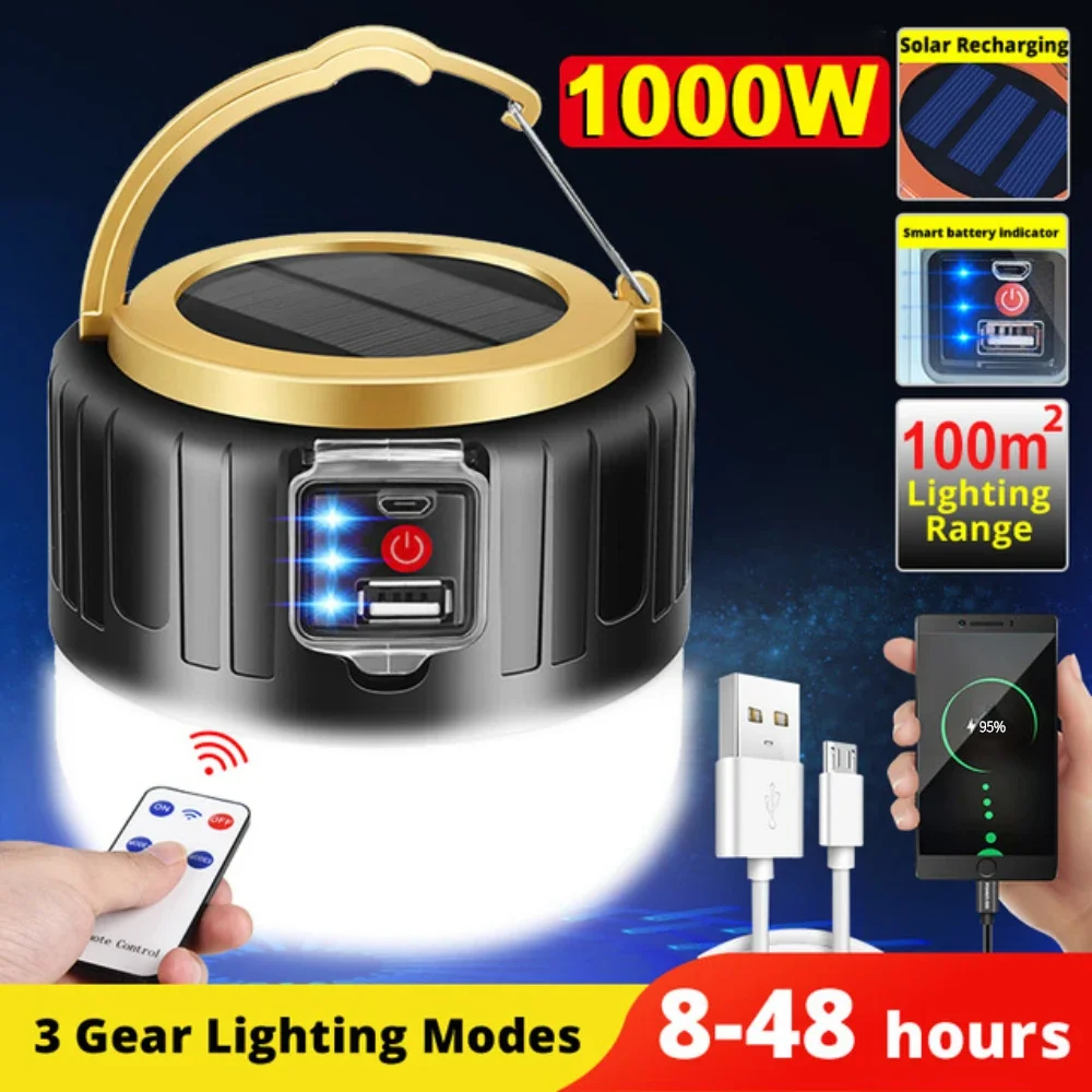 Solar LED Camping Light Waterp - Renewable Energy Source recensione e prezzo