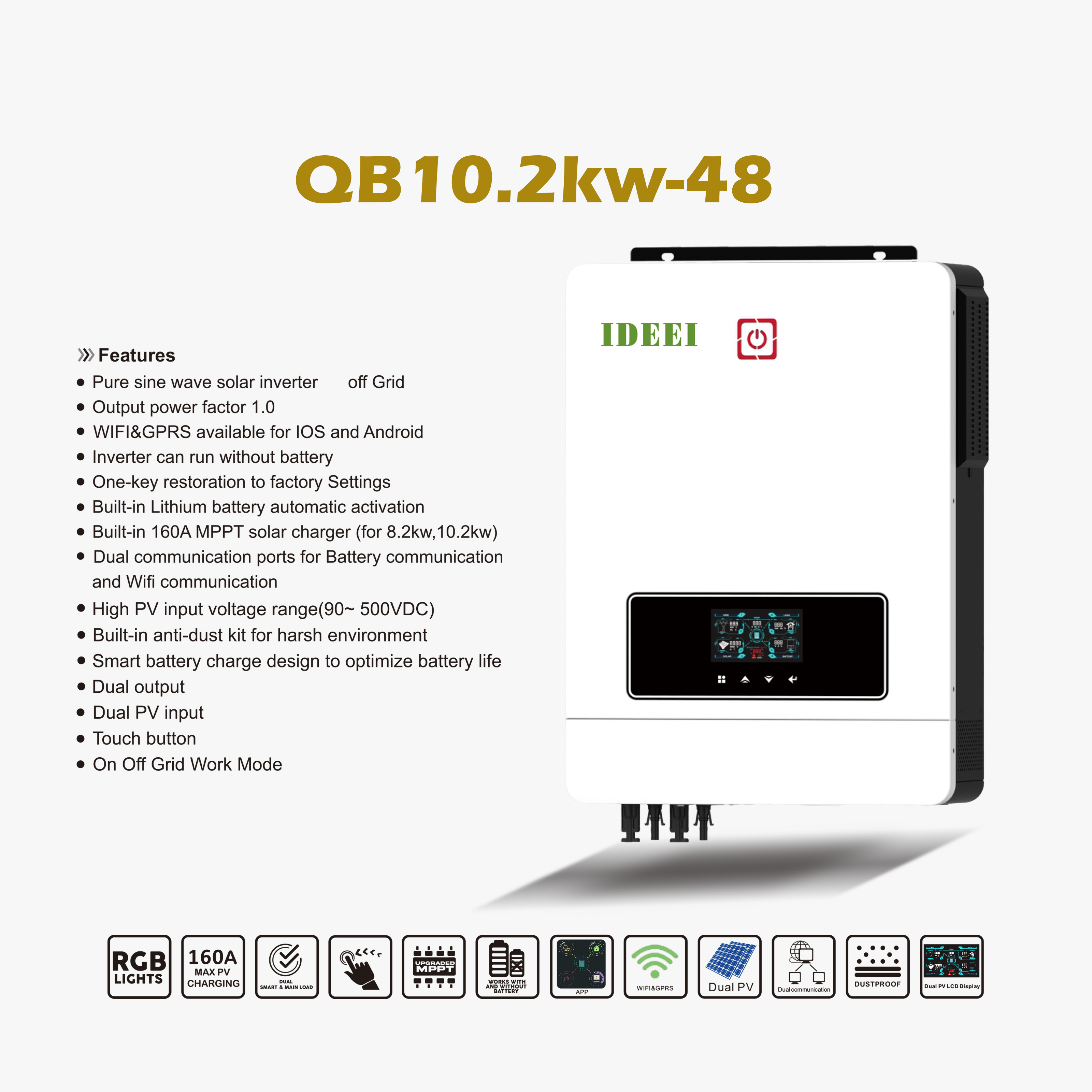 Factory Direct Hybrid Solar In - Hybrid Solar Inverter recensione e prezzo