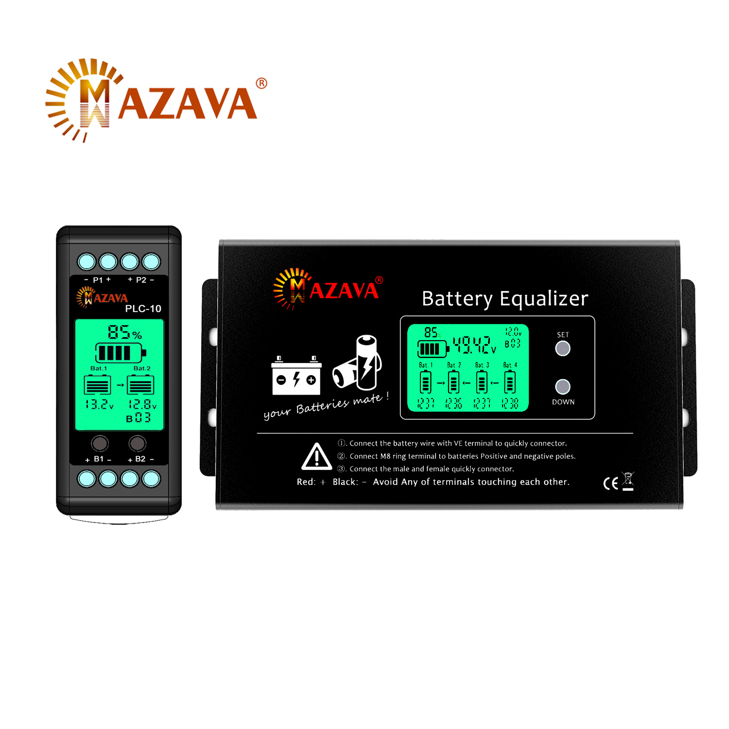 MAZAVA  PLC-10 HX02 Battery Ba - Battery Equalizer Balancer recensione e prezzo