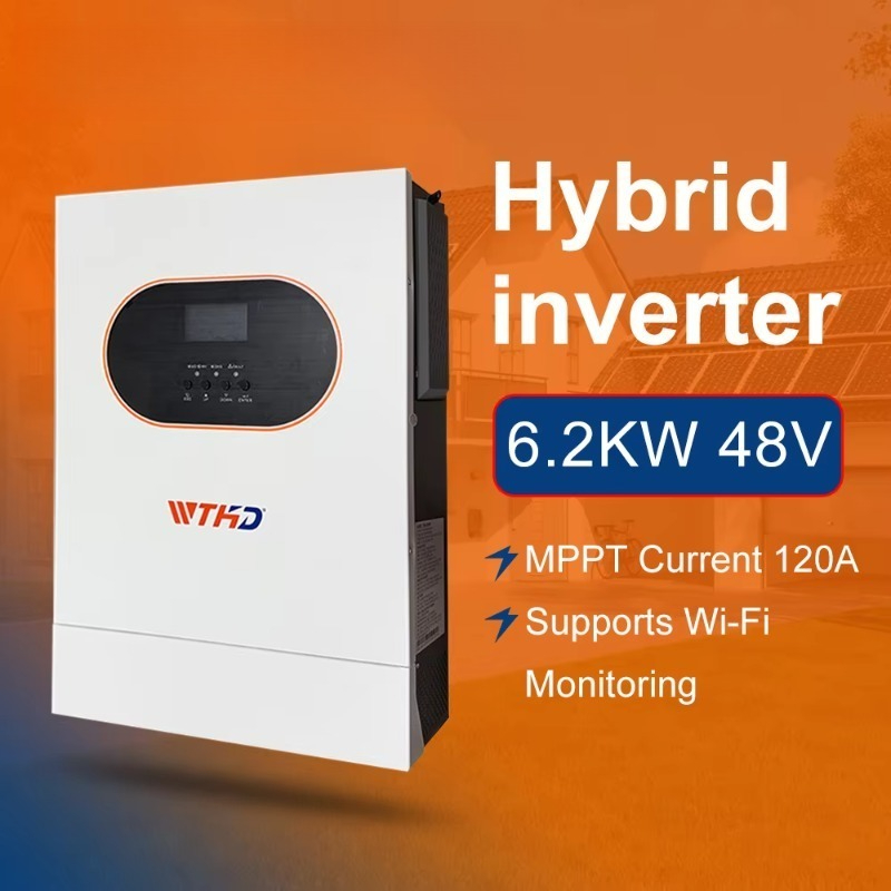 6.2KW Single Phase Off Grid On - Hybrid Solar Inverter recensione e prezzo