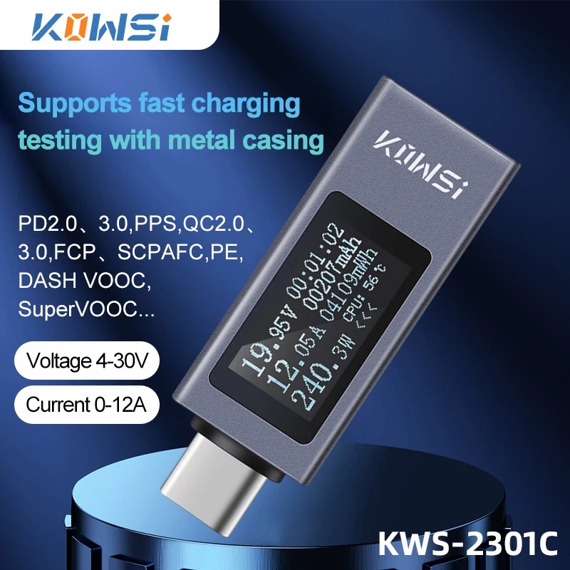 Type-C Current Voltage Monitor - Battery Monitor Coulometer recensione e prezzo