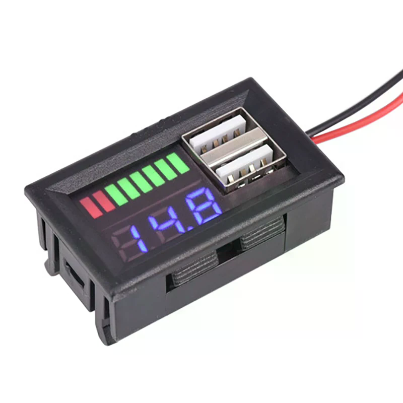 12V Battery Voltage And Power  - Battery Monitor Coulometer recensione e prezzo