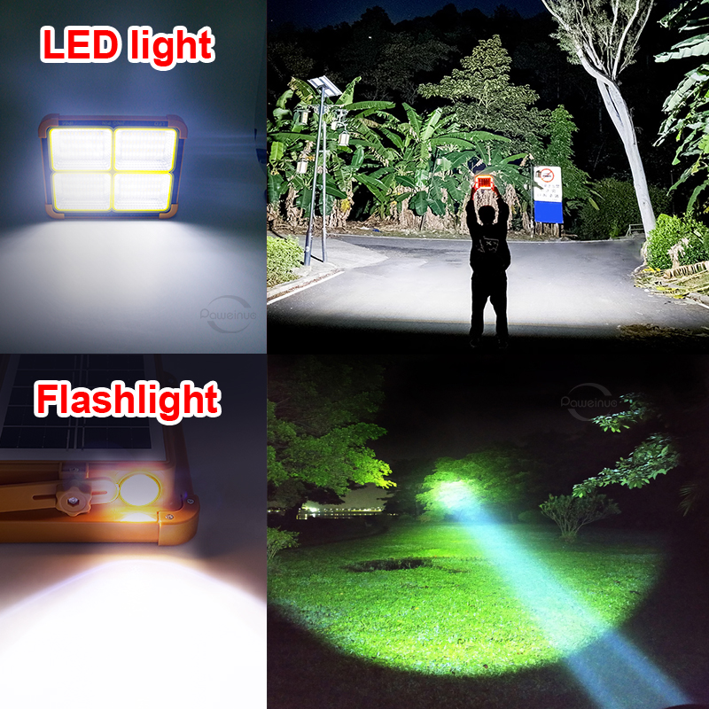 528LED Solar Charging Flood Li - Renewable Energy Source recensione e prezzo