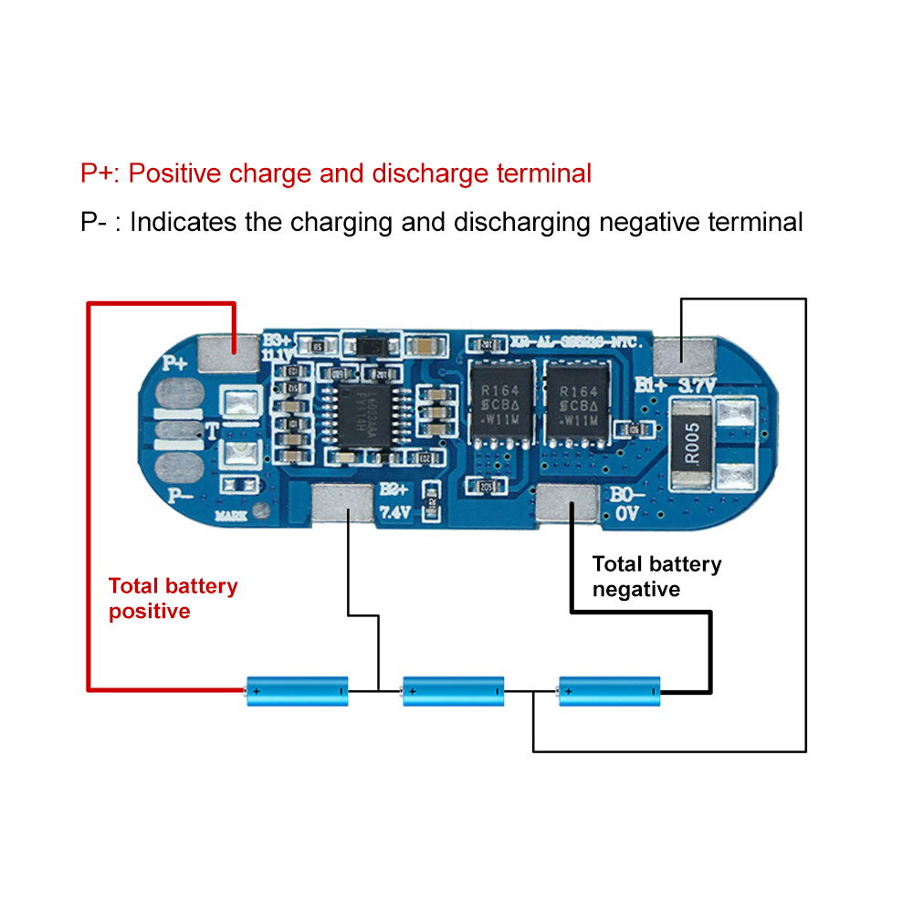 BMS 3S 8A 11.1V 18650 Li-ion B - Battery Equalizer Balancer recensione e prezzo