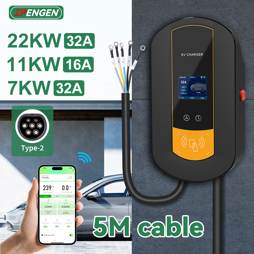 IPENGEN Type2 EV Charging Stat - Ev Charger Wallbox recensione e prezzo
