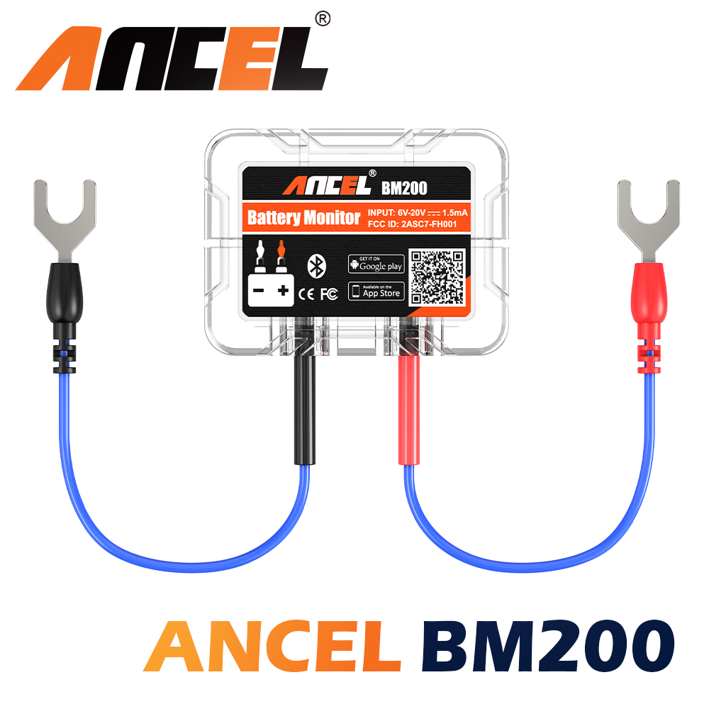 ANCEL BM200 Wireless Bluetooth - Battery Monitor Coulometer recensione e prezzo