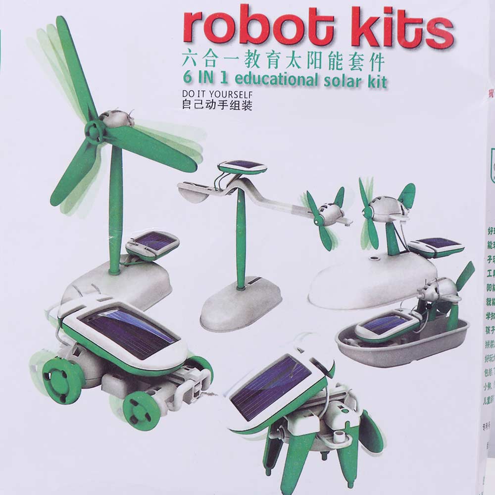 6-In-1 Solar Power Robot Renew - Renewable Energy Lab recensione e prezzo