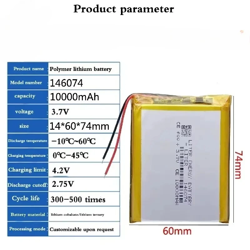 100% Brand New 146074 3.7v 100 - Renewable Energy Source recensione e prezzo
