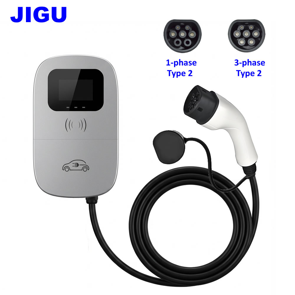 JIGU 1-Phase 7KW Electric Vehi - Ev Charger Wallbox recensione e prezzo