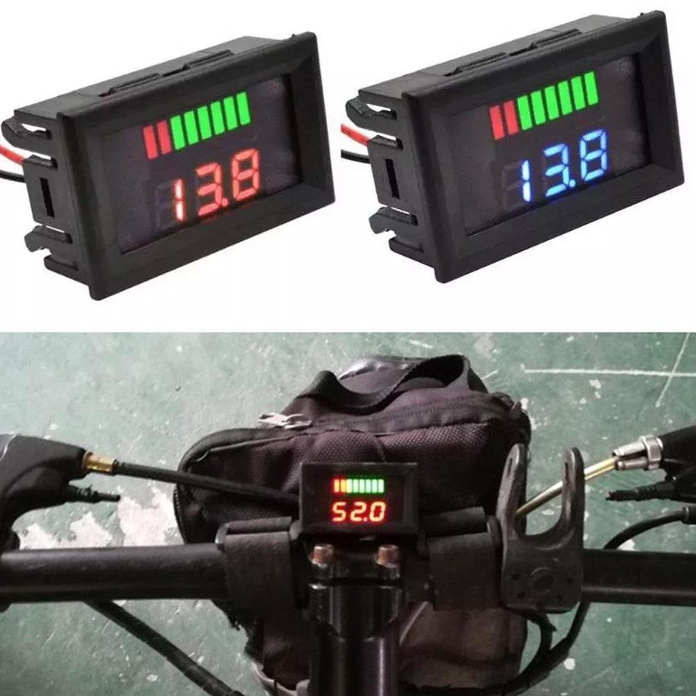 1 Pc Voltmeter 12-72V Car Mari - Battery Monitor Coulometer recensione e prezzo