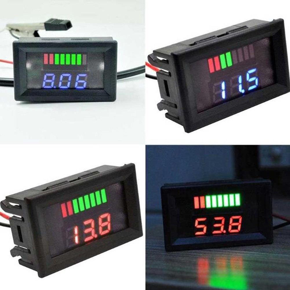 1 Pc Voltmeter 12-72V Car Mari - Battery Monitor Coulometer recensione e prezzo