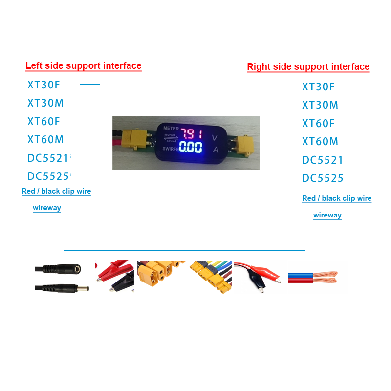 XT30 DC bidirectional Voltmete - Battery Monitor Coulometer recensione e prezzo