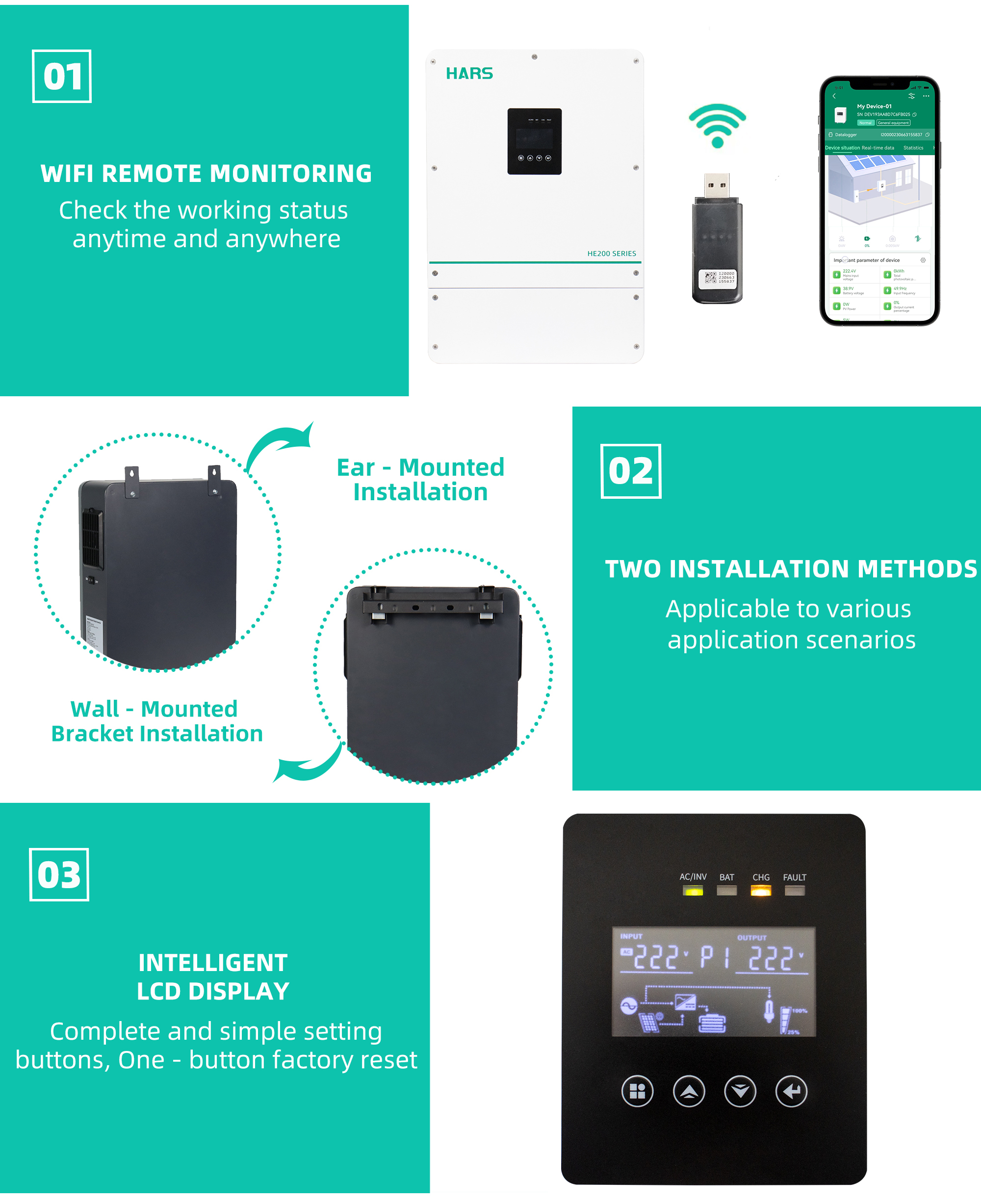 High Quality Competitive Price - Hybrid Solar Inverter recensione e prezzo