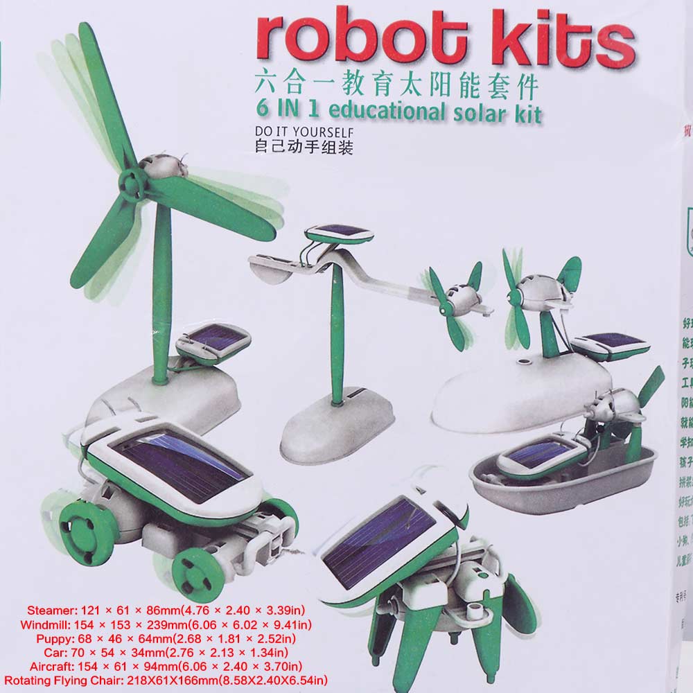 Solar Panels 6-In-1 Solar Powe - Renewable Energy Lab recensione e prezzo