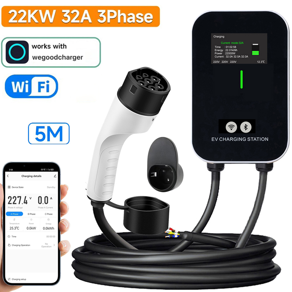 TYPE-2 Wallbox EV Charger 7KW  - Ev Charger Wallbox recensione e prezzo