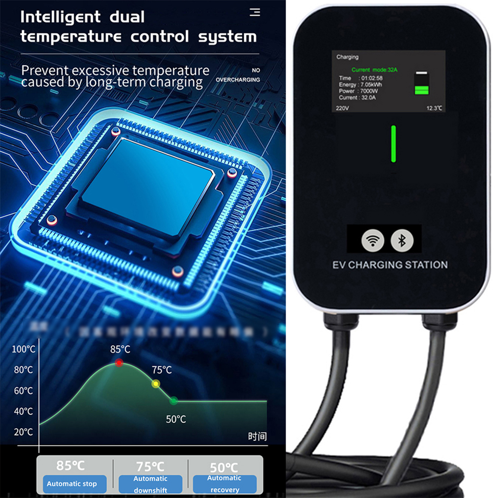 TYPE-2 Wallbox EV Charger 7KW  - Ev Charger Wallbox recensione e prezzo