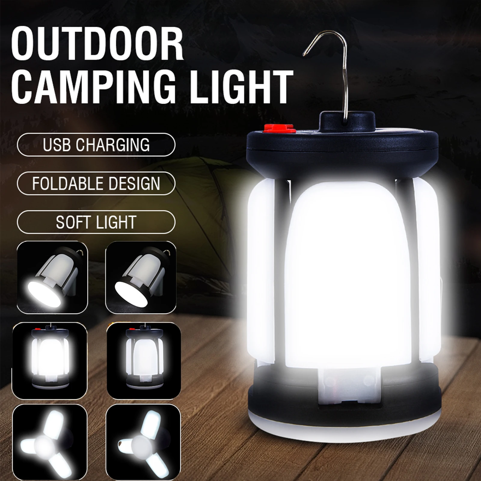 High Power Solar LED Camping L - Renewable Energy Source recensione e prezzo