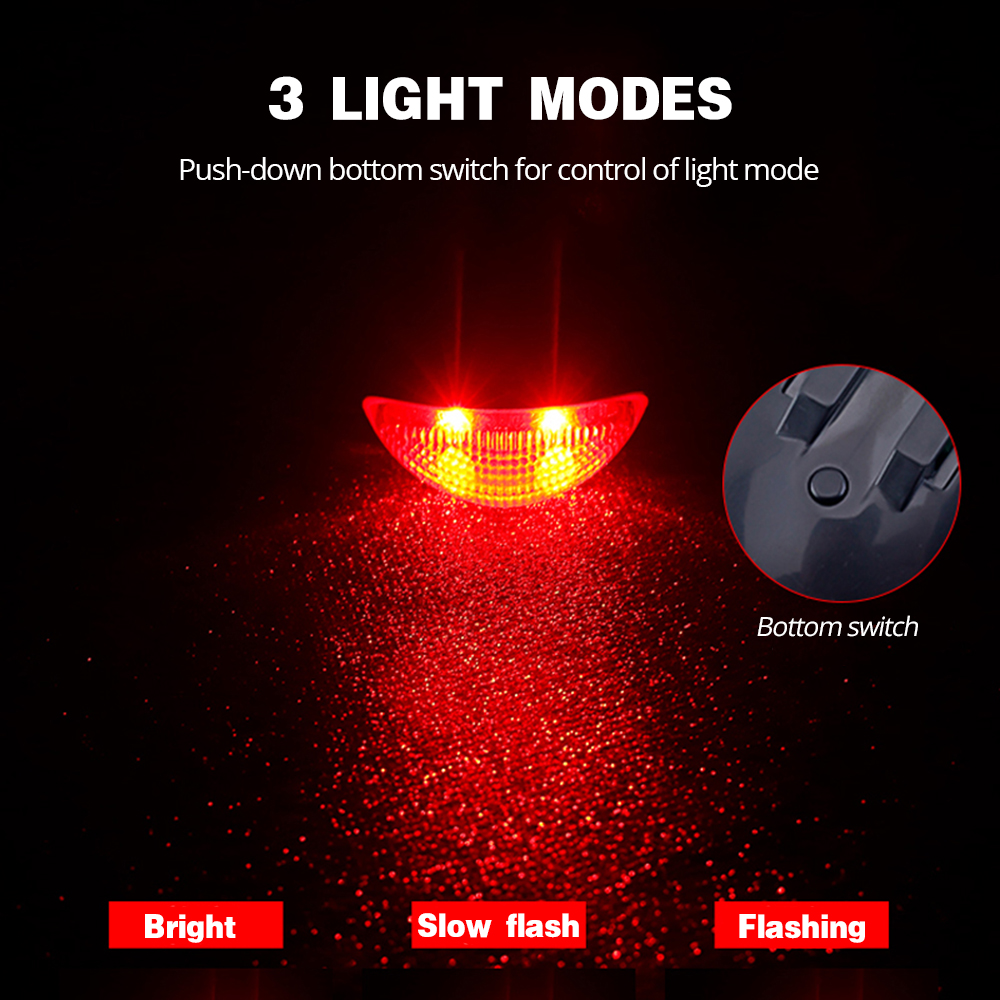 2 LED Red Bike Solar Energy Li - Renewable Energy Source recensione e prezzo