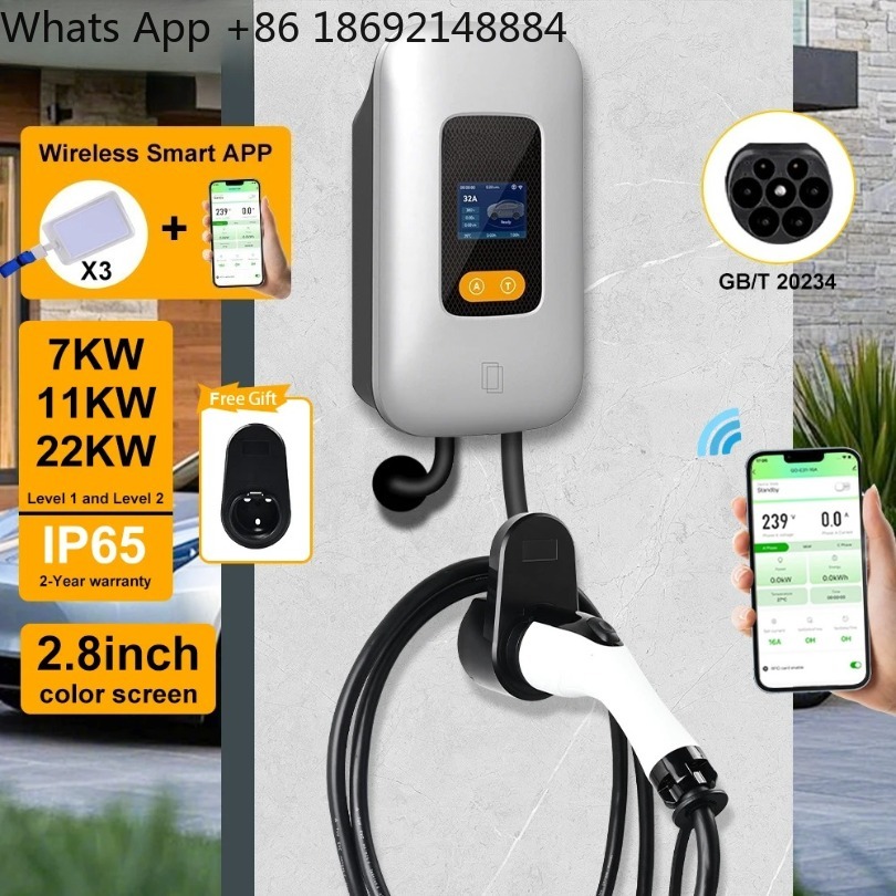 32A EV Charging Station GBT 22 - Ev Charger Wallbox recensione e prezzo