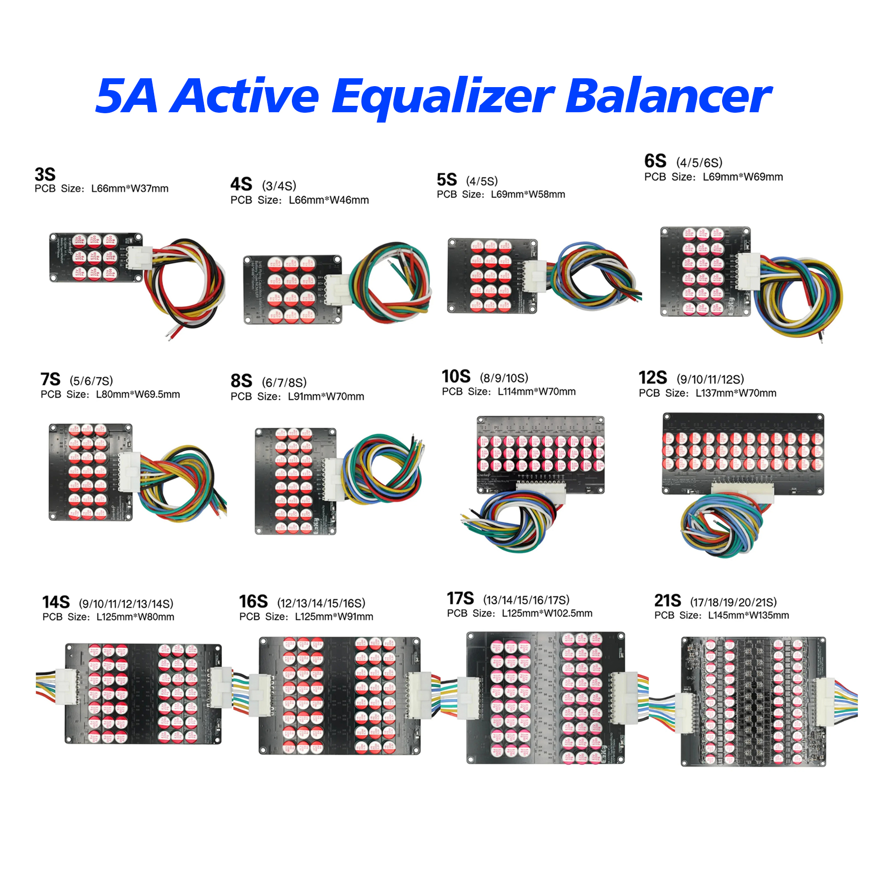 1pcs 5A 3S 4S 5S 6S 7S 8S Acti - Battery Equalizer Balancer recensione e prezzo