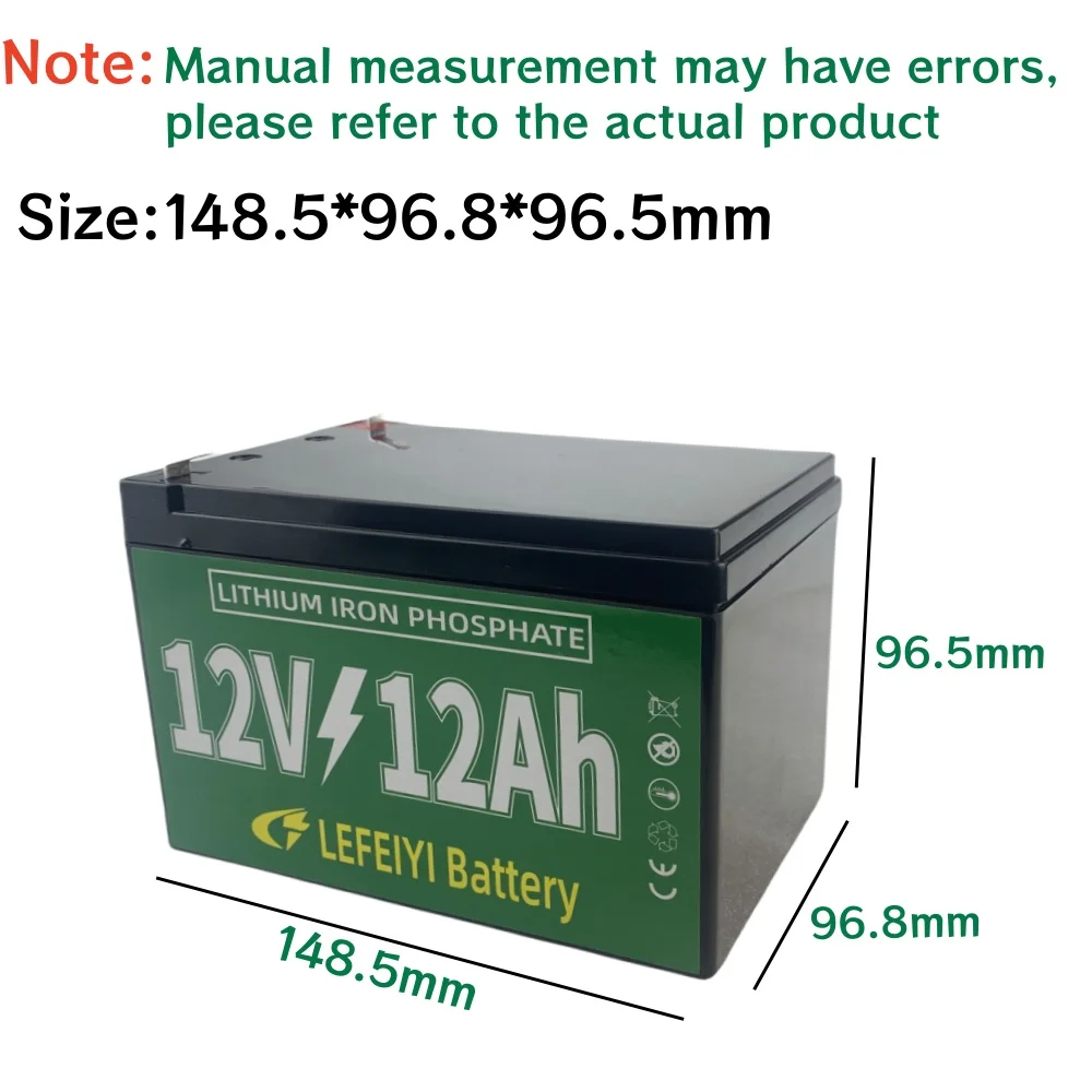 100% New 12V 12AH LiFePo4 Batt - Renewable Energy Source recensione e prezzo